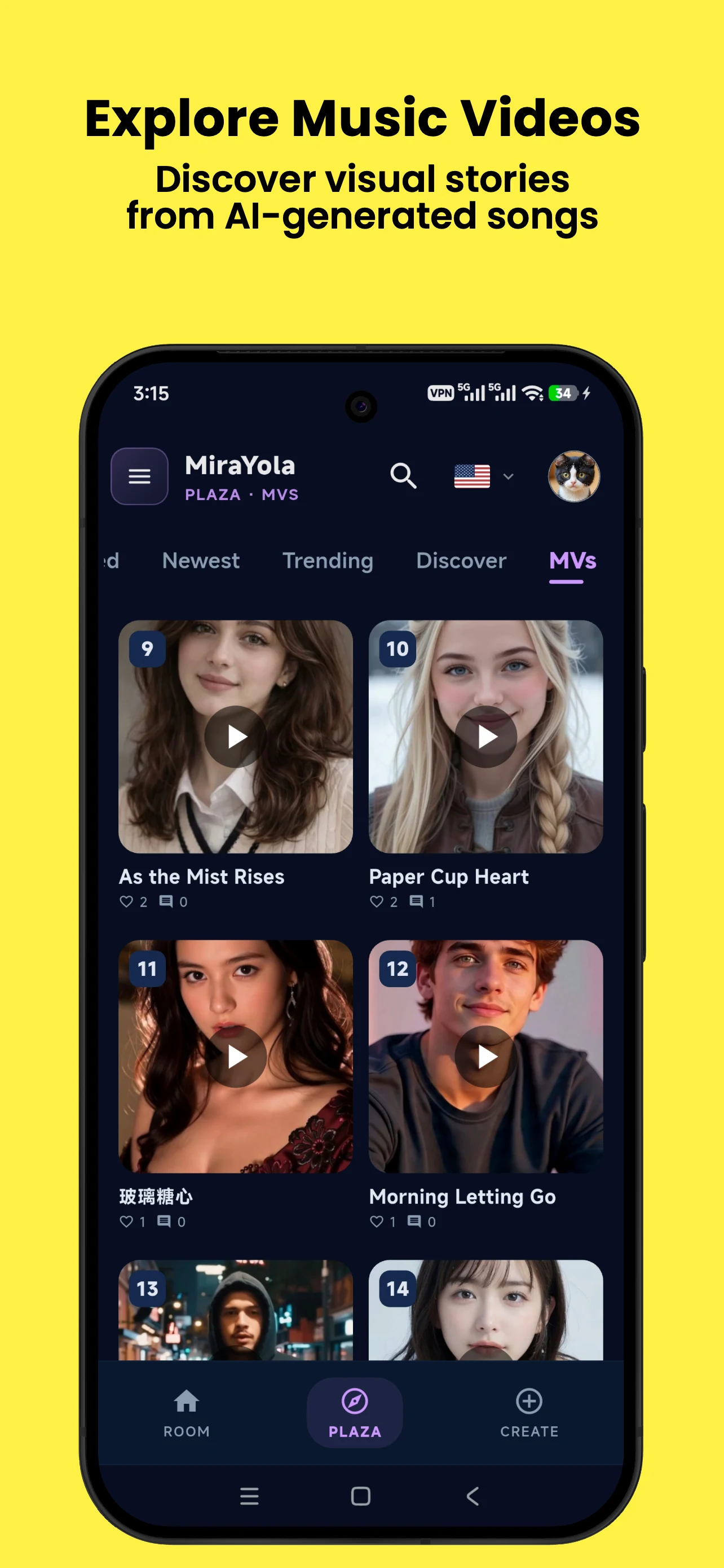 MiraYola AI Music & Song Maker screenshot